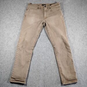 Proof Rover Pant Slim Mens 32x29 Brown Khaki Canvas Stretch Huckberry Workwear